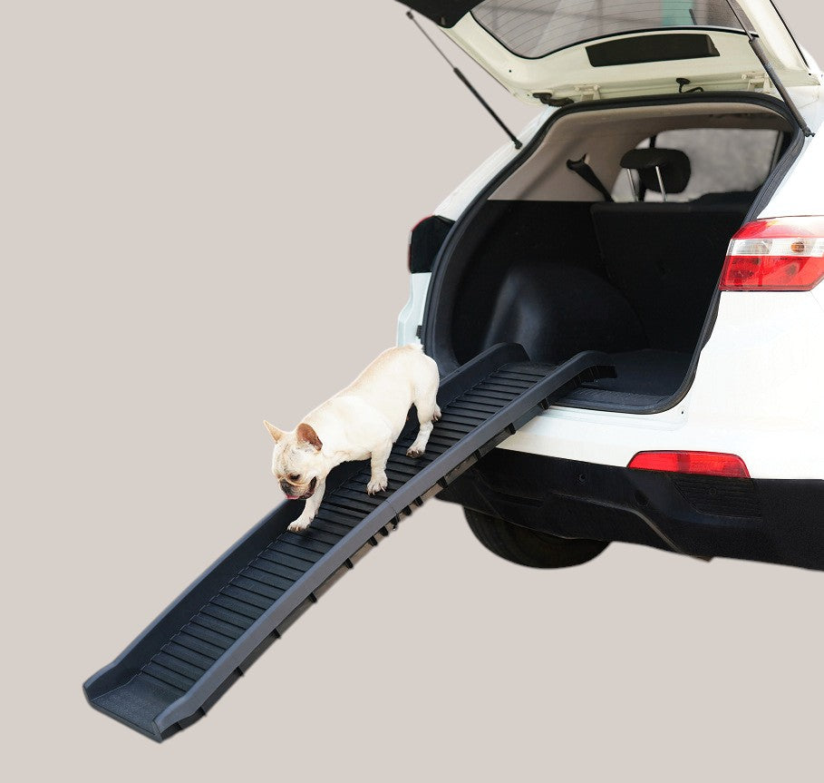 Non-slip Plastic Pet Folding Ladder and Slope Stairs