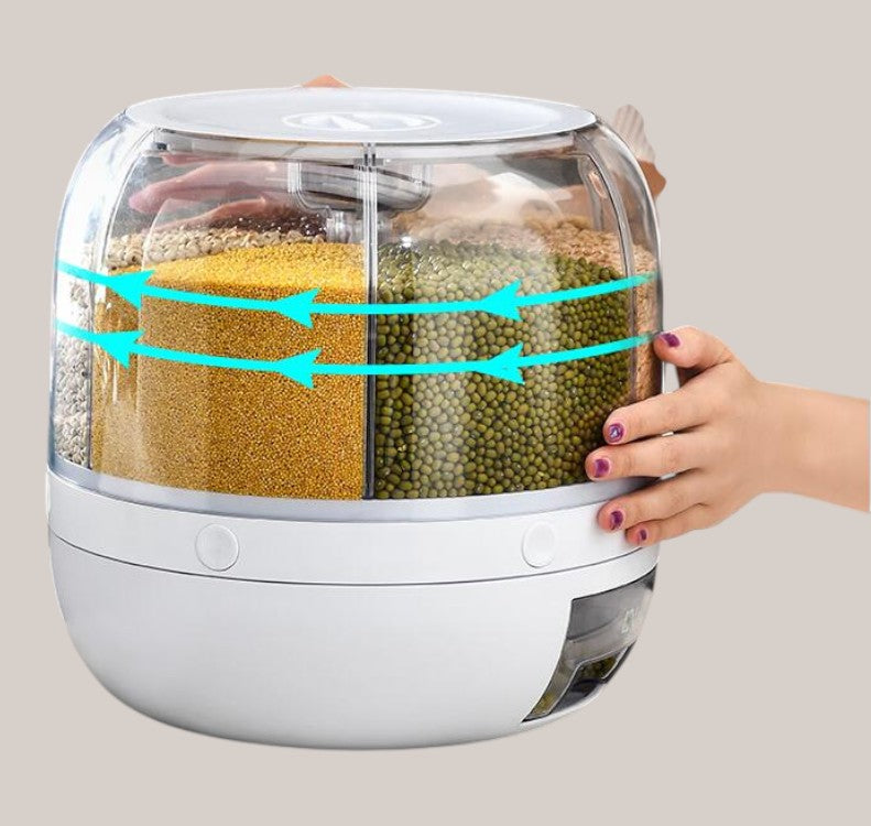 Sealed Grain Storage Box