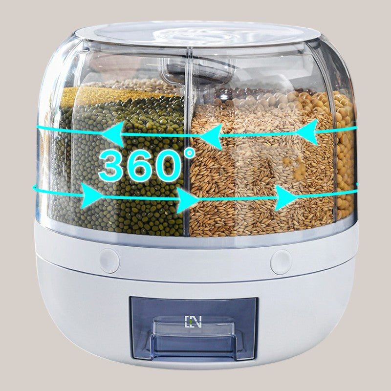 Sealed Grain Storage Box