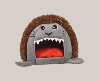 Cartoon Lion Pet Bed for Cats and Dogs
