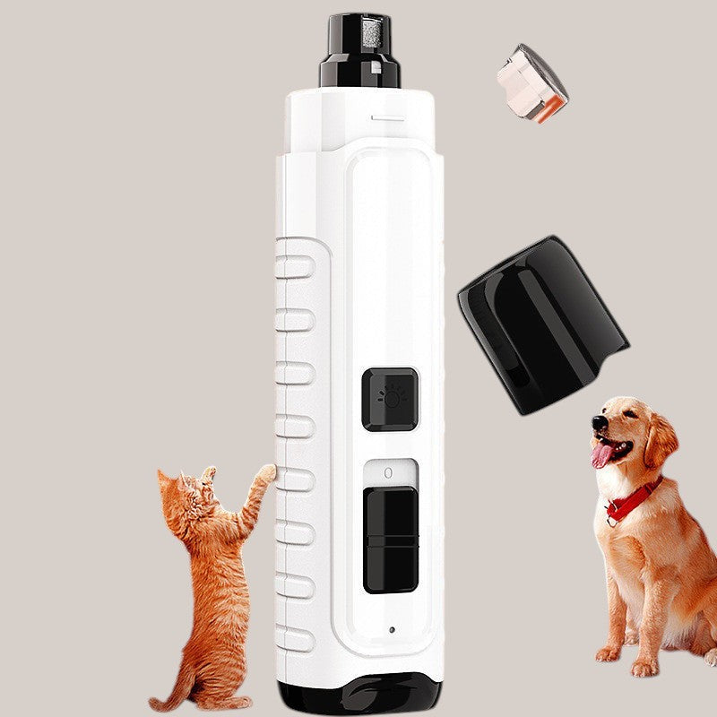 Rechargeable Electric Pet Nail Polisher with LEDs