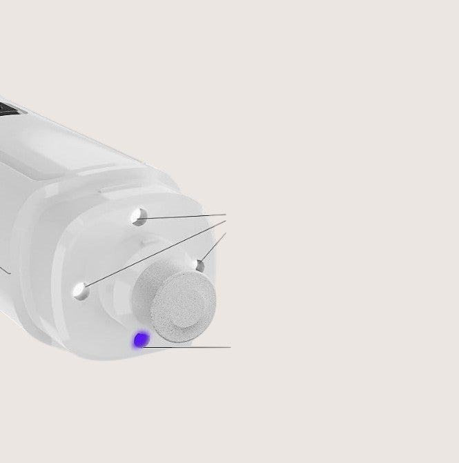 Rechargeable Electric Pet Nail Polisher with LEDs