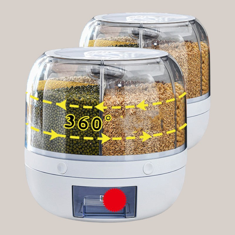 Sealed Grain Storage Box