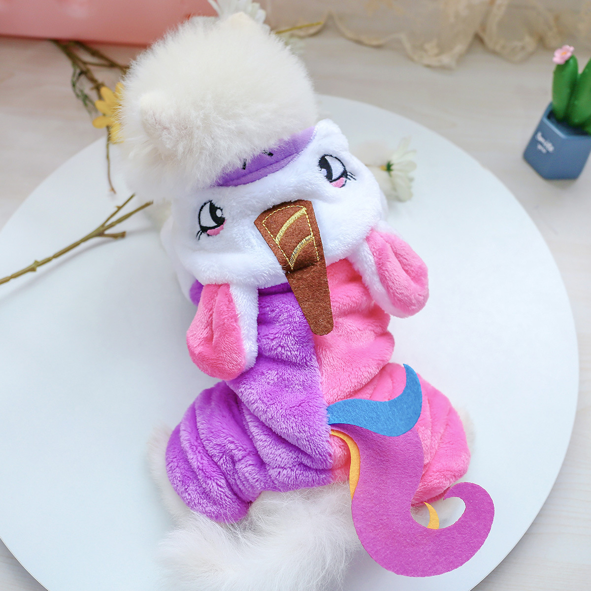 Fleece Pet Bodysuit