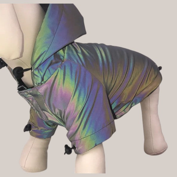 Reflective Cotton Pet Jacket for Winter
